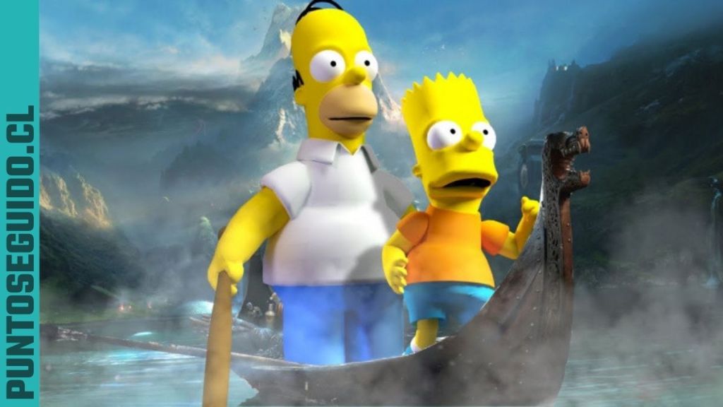 Los Simpson llegan al universo de God of War gracias a un sorprendente&nbsp;mod
