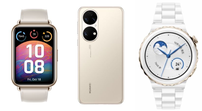 Huawei lanza en Chile los nuevos Watch GT 3 Pro, Watch Fit 2,&nbsp;P50