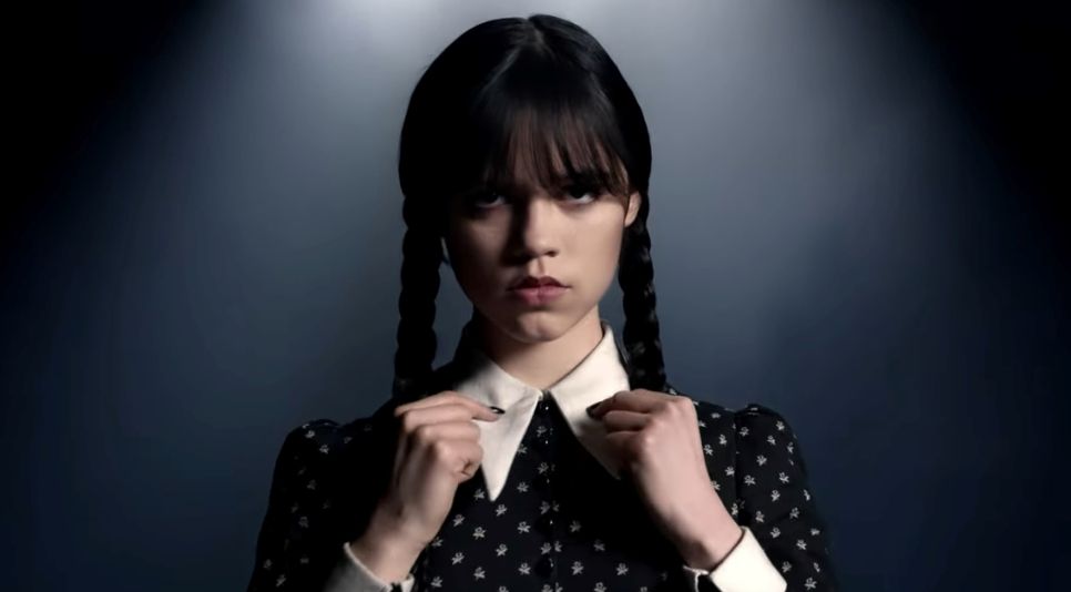 Netflix compartió el primer vistazo de Jenna Ortega como Wednesday&nbsp;Addams