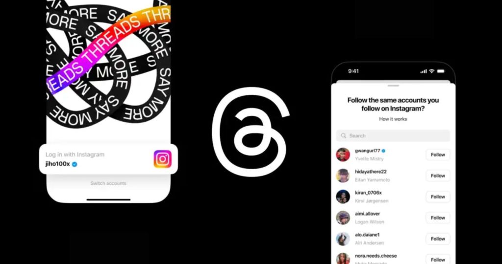 Threads, el Twitter de Instagram, sumó más de 30 millones de usuarios en su primer&nbsp;día