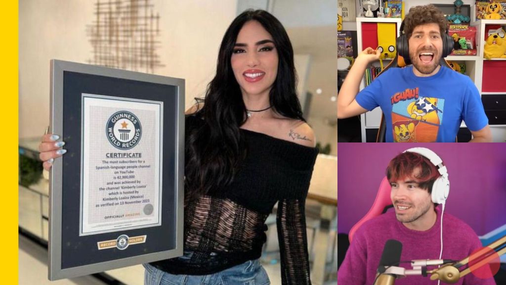 Kimberly Loaiza recibió un Récord Guinness por ser la youtuber hispana con más suscriptores, récord que no le&nbsp;pertenece