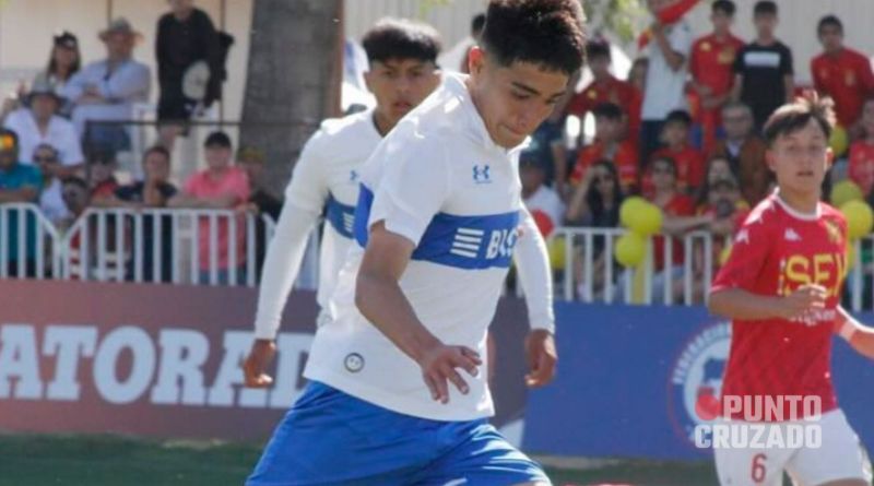 Once goles en cuatro partidos: El “9” de la UC que la rompe en Copa Futuro 
