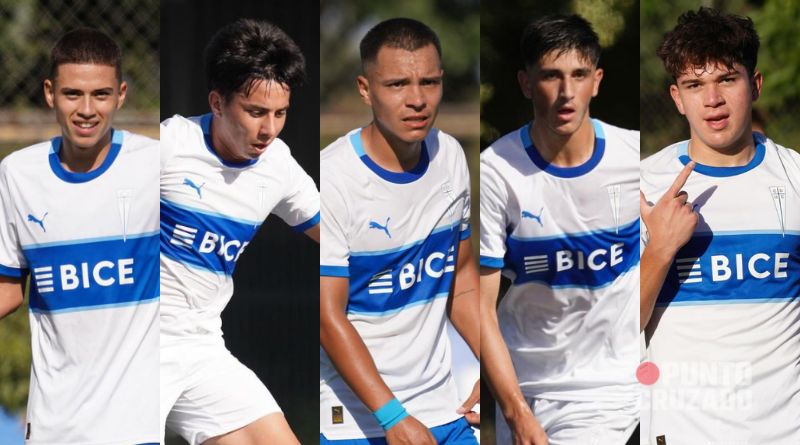 Conoce los 19 Sub-20 que inscribió la UC para jugar Copa&nbsp;Sudamericana