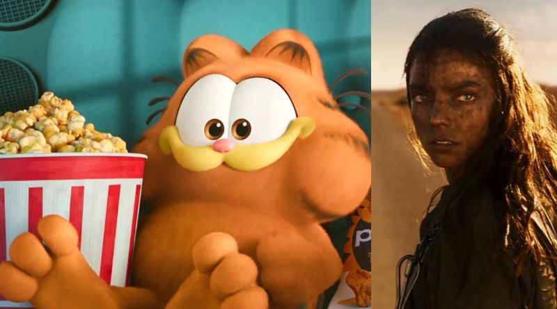 Garfield lidera la taquilla y Furiosa baja al tercer&nbsp;lugar