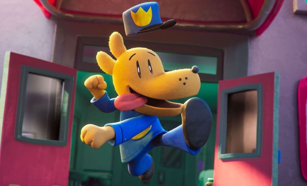 Las Aventuras de Dog Man se convierte en uno de los mejores estrenos animados de inicio de&nbsp;año